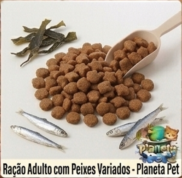 Ração Adulto - Peixer Variados - 1KG
